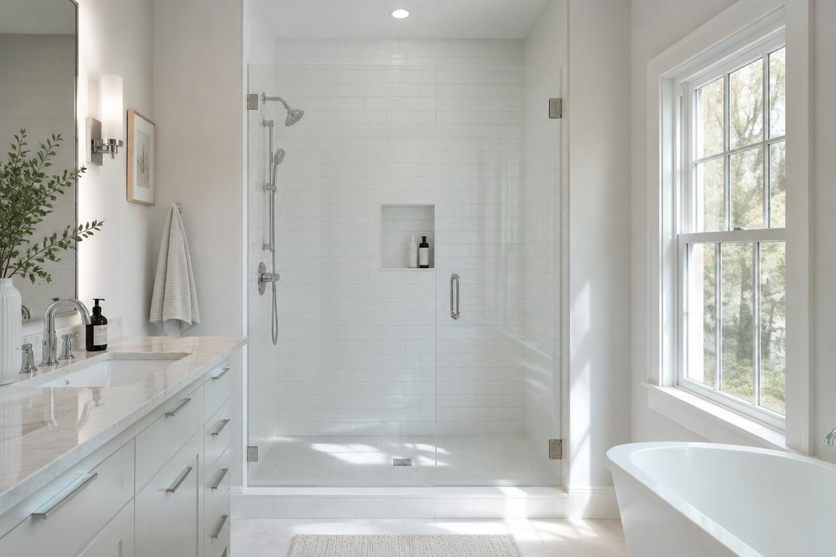 Shower Door Installation